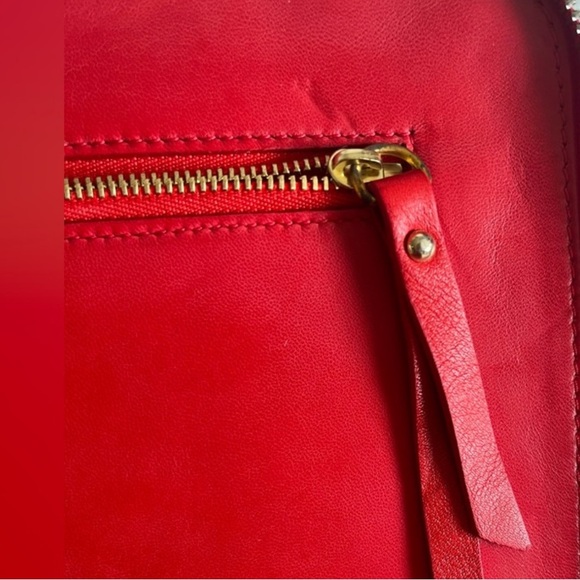 Christian Louboutin Red patent cris spiked leather Pouch for I pad or much more! - Picture 12 of 14